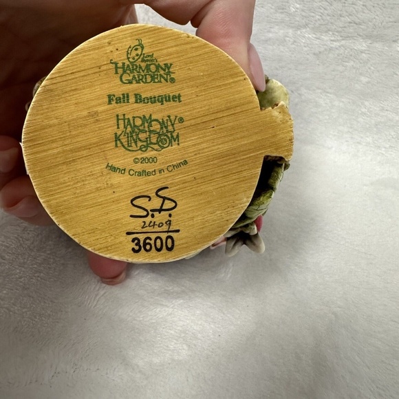 Harmony Kingdom Garden "Fall Bouquet" #2409‎ Of 3600 Limited Edition - Picture 6 of 8